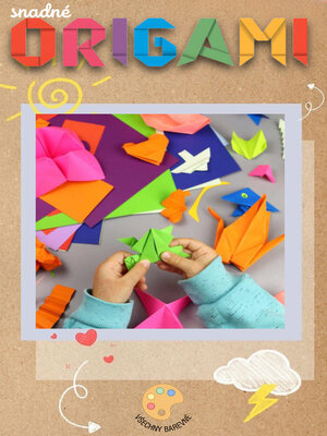 cover image of snadné ORIGAMI